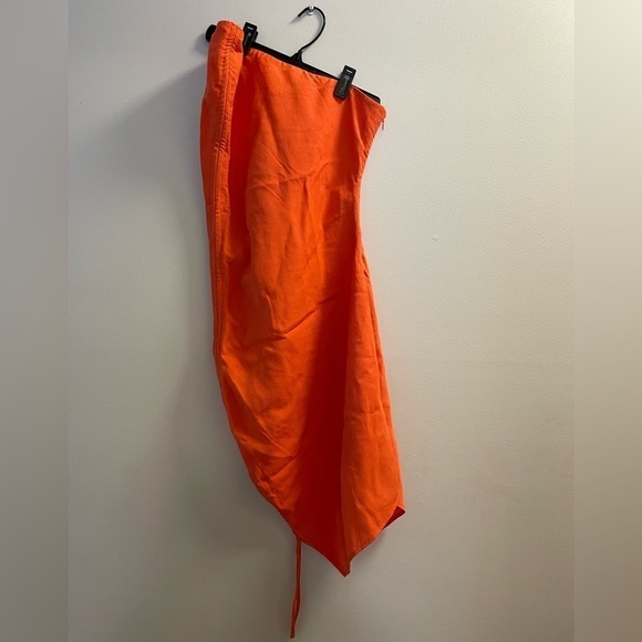 Sndys NOBU Strapless Ruched Mini Dress. Size S/M - Picture 7 of 10